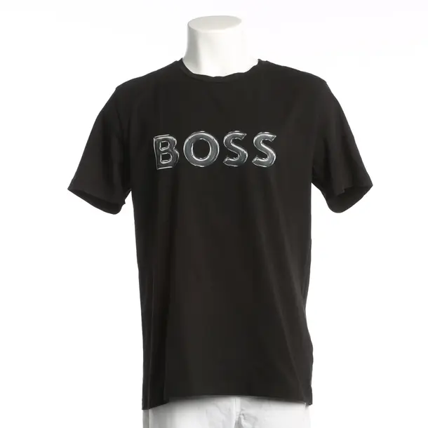 T-Shirt, in Schwarz, Baumwolle, Hugo Boss Green