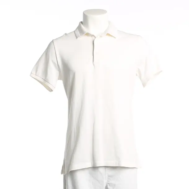 Polo Shirt, in Cream, Cotton, Burberry Brit