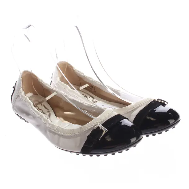 Ballerinas, in Weiß, Tod´s