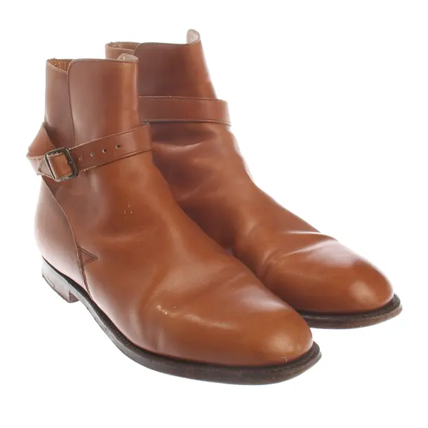Ankle Boots, in Light Brown, Crockett & Jones