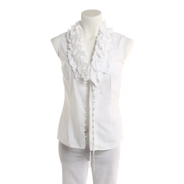 Top, in Weiß, Baumwolle, Van Laack