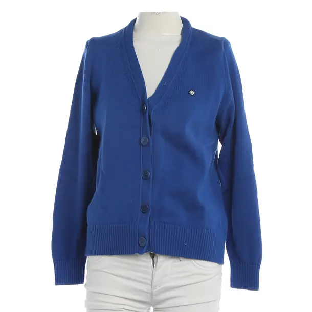 Cardigan, in Blue, Cotton, Gant