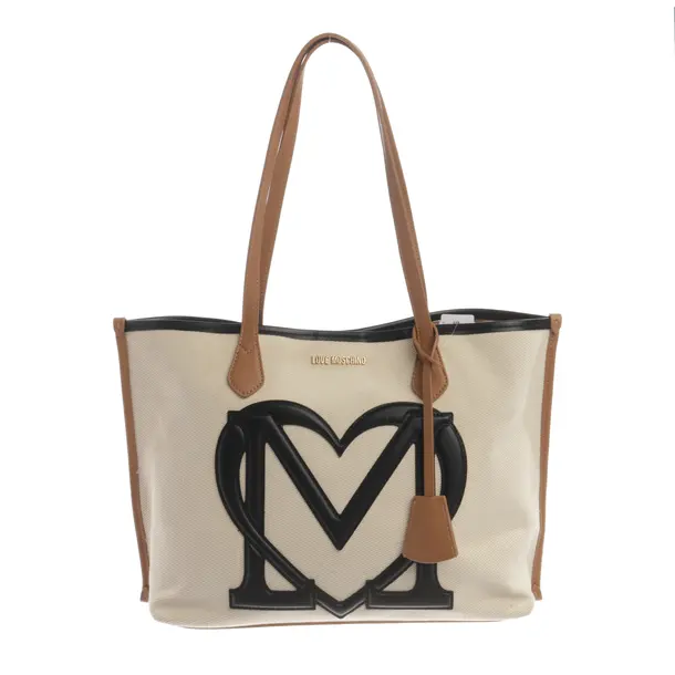 Shoulder Bag, in Brown, Polyamid, Love Moschino