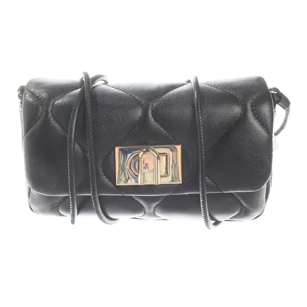Abendtasche, in Schwarz, Leder, Furla