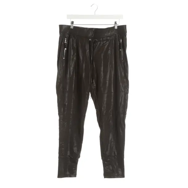 Pants, in Dark Brown, Polyamide, Raffaello Rossi