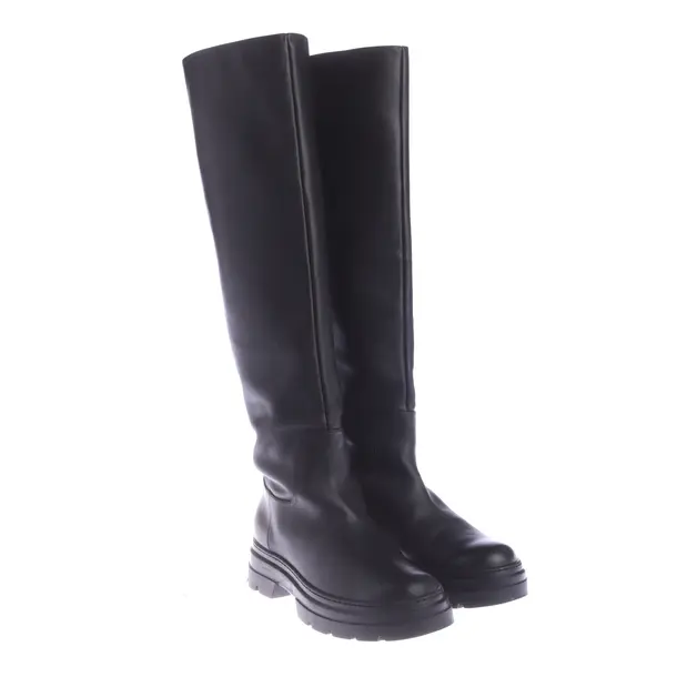 Stiefel, in Schwarz, Max Mara