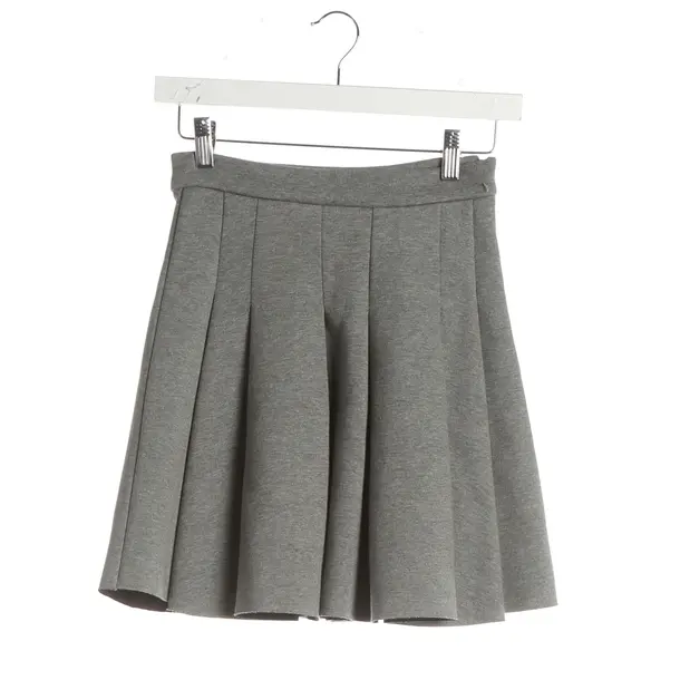 Skirt, in Light Gray, Cotton, Alexander Wang