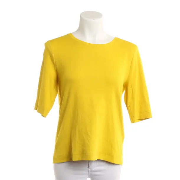 Shirt, in Mustard Yellow, Cotton, Marc Cain