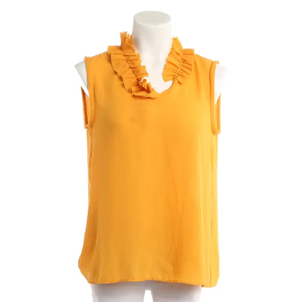 Top, in Orange, Polyester, Marc Cain