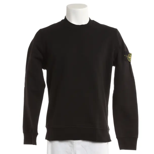Sweatshirt, in Black, Cotton, Stone Island