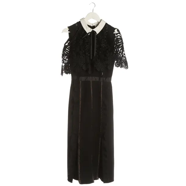 Cocktail Dress, in Black, Polyester, self-portrait