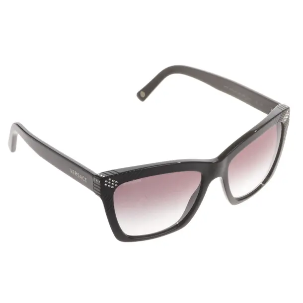Sonnenbrille, in Schwarz, Kunststoff, Versace