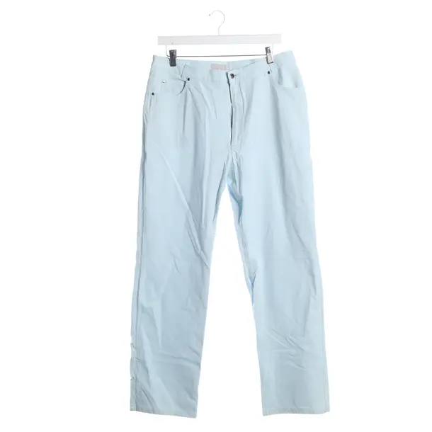 Pants, in Light Blue, Cotton, Van Laack