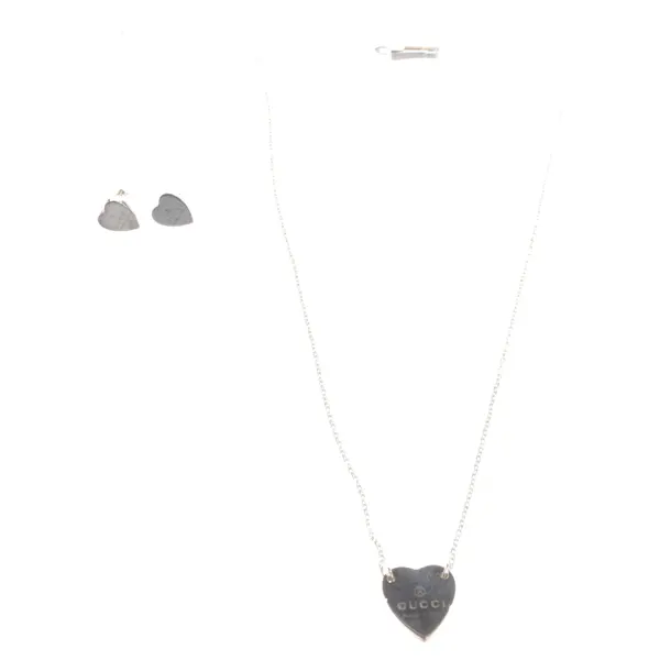 Jewellery Set, in Silver, 925 Sterling Silver, Gucci