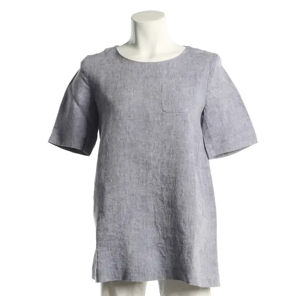 Bluse, in Blau, Baumwolle, Max Mara