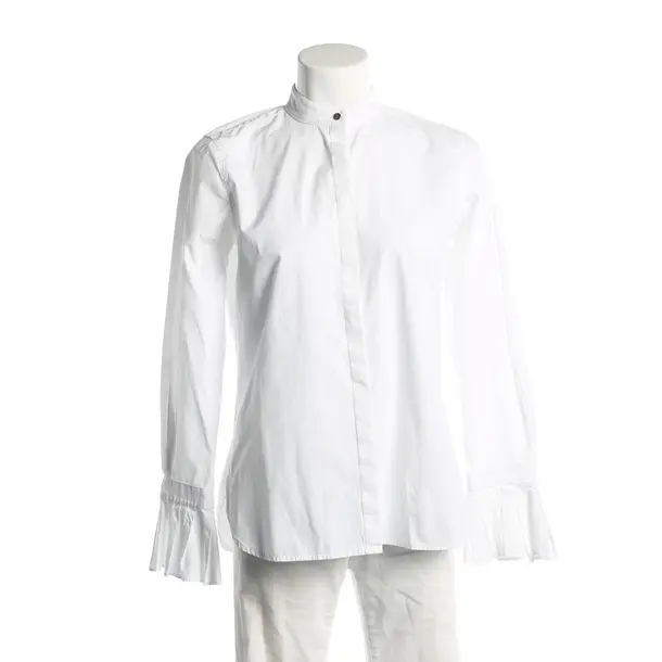 Blouse, in White, Cotton, Lauren Ralph Lauren