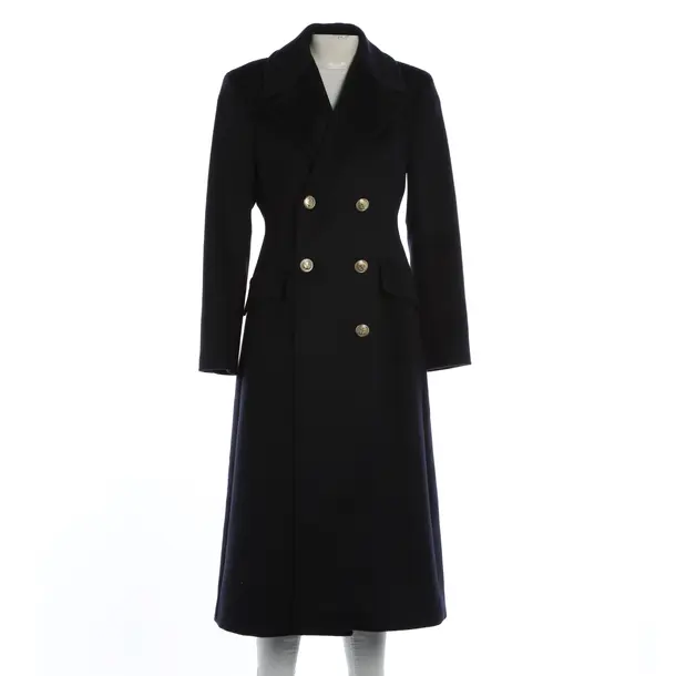 Winter Coat, in Navy, Wool, Max Mara