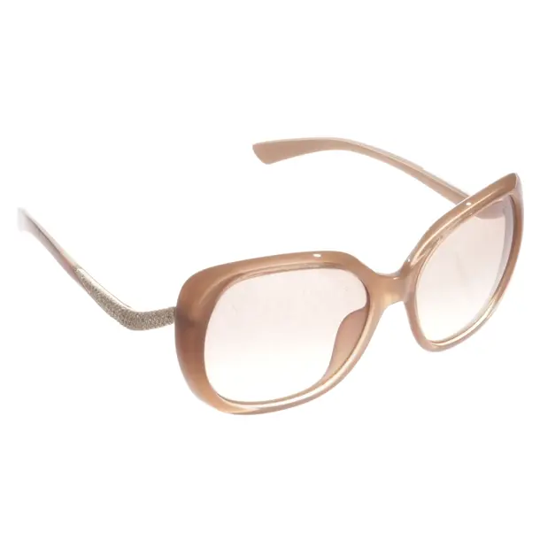 Sonnenbrille, in Hellbraun, Kunststoff, Valentino