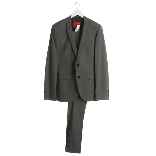 Suit, in Gray, Wool, Hugo Boss Red Label