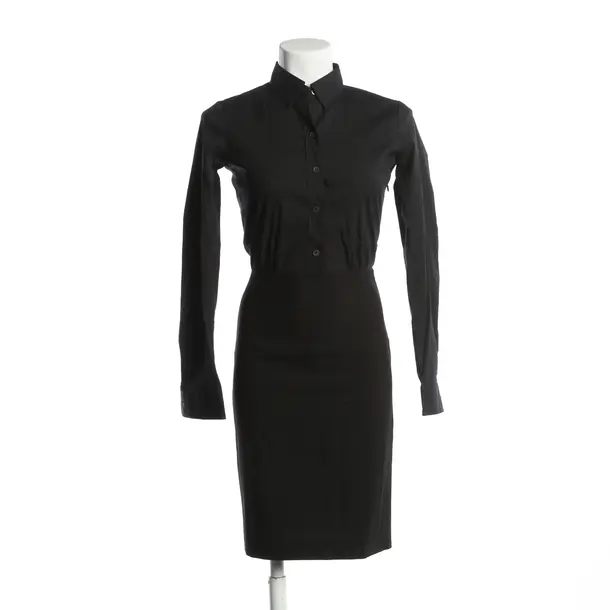 Kleid, in Schwarz, Baumwolle, Theory