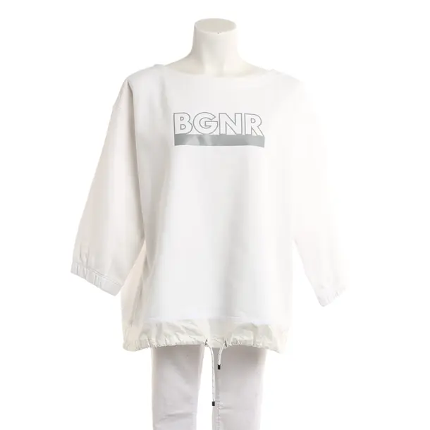 Felpa, in Bianco, Cotone, Bogner