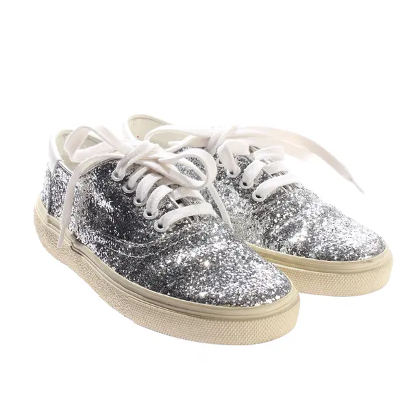 Sneaker, in Silber, Saint Laurent