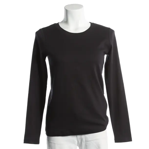 Long Sleeve Shirt, in Black, Cotton, Marc Cain