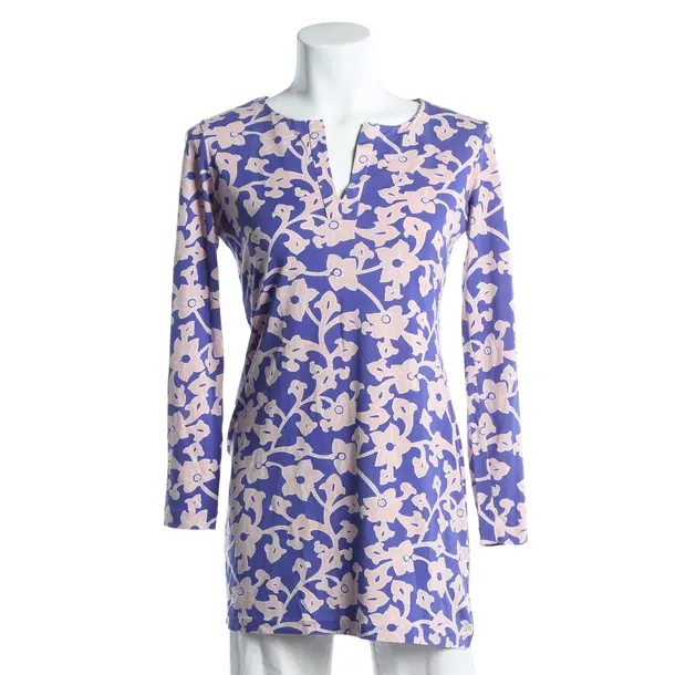 Bluse, in Blau, Seide, Diane von Furstenberg