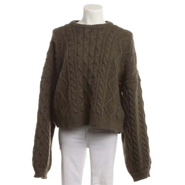 Jumper, in Dark Green, Wool, Anine Bing