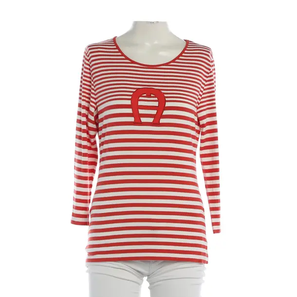 Long Sleeve Shirt, in Red, Viscose, Aigner