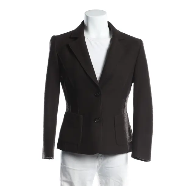 Blazer, in Dunkelbraun, Wolle, Marc Cain