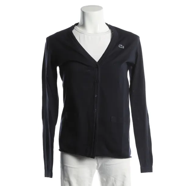 Strickjacke, in Navy, Baumwolle, Lacoste