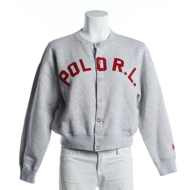 Sweatshirt, in Hellgrau, Baumwolle, Polo Ralph Lauren
