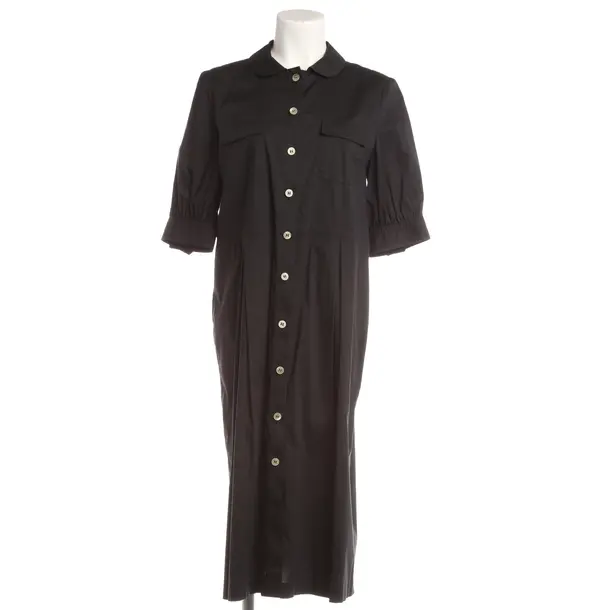 Dress, in Black, Cotton, Windsor