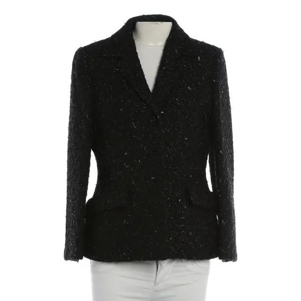 Blazer, in Schwarz, Baumwolle, Sly 010