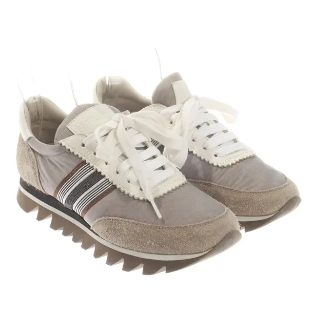 Sneaker, in Marrone chiaro, Brunello Cucinelli