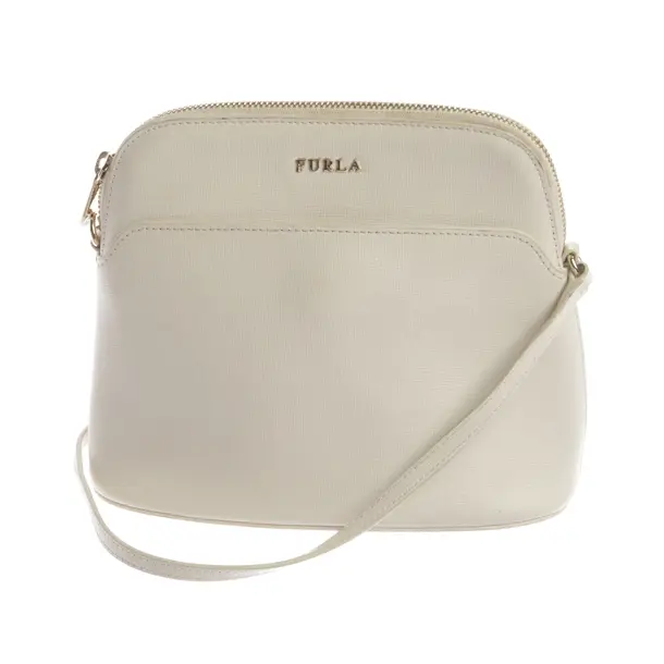 Cross Body Bag, in Beige, Leather, Furla