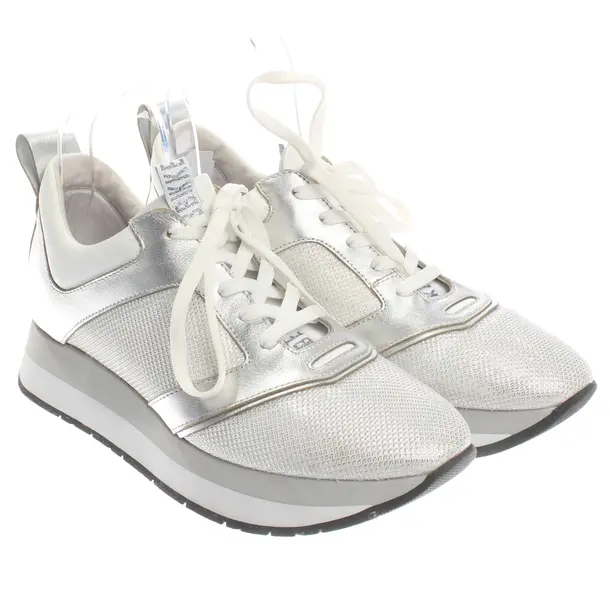 Sneaker, in argento, Bikkembergs