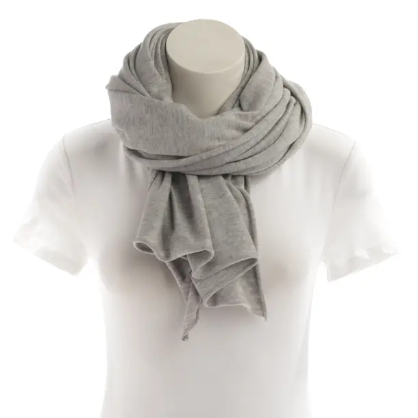 Scarf, in Gray, Cotton, Marc Cain
