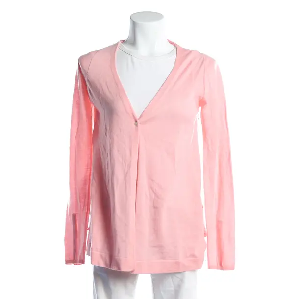 Cardigan, in Light Pink, Wool, Hemisphere