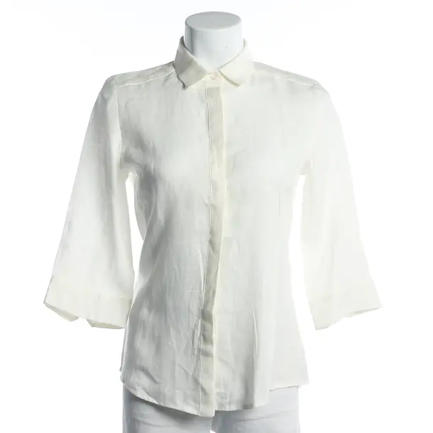 Bluse, in Beige, Leinen, Max Mara