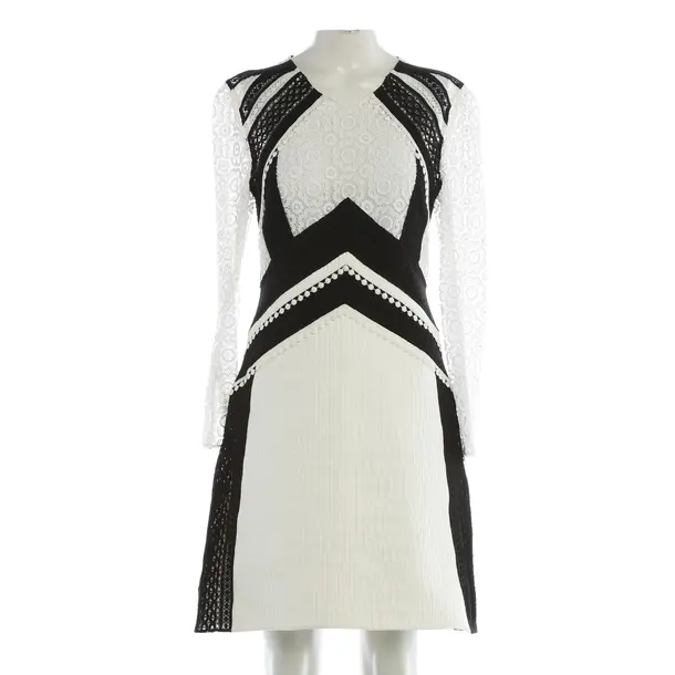 Cocktail Dress, in White, Cotton, Burberry Prorsum