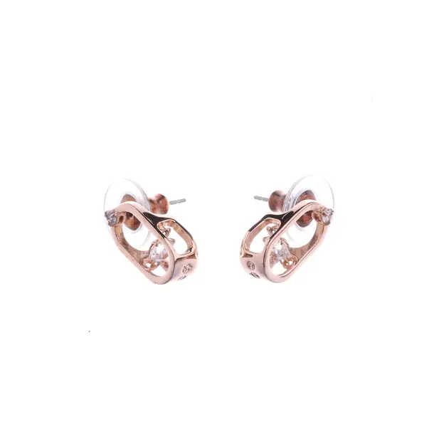 Orecchini, in Oro rosa, Metallo (metallico, metallizzato), Swarovski