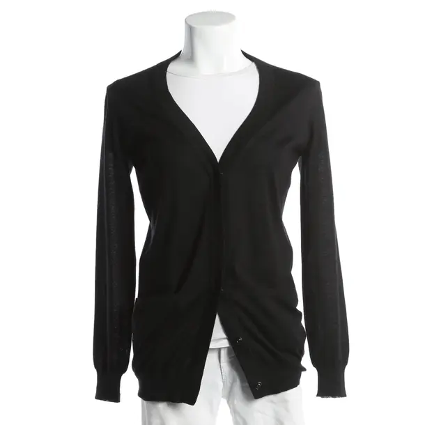 Strickjacke, in Schwarz, Kaschmir, Bottega Veneta