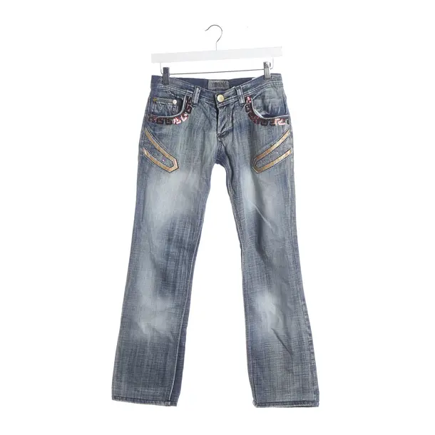 Jeans slim fit, in Blu, Cotone, Versace Jeans Couture