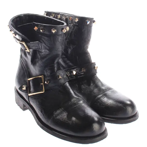 Stiefeletten, in Schwarz, Jimmy Choo