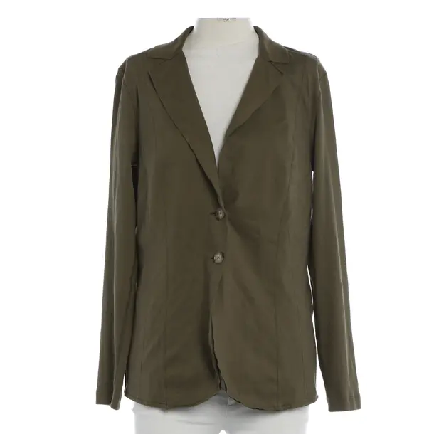 Blazer, in Dark Green, Cotton, Marc Cain