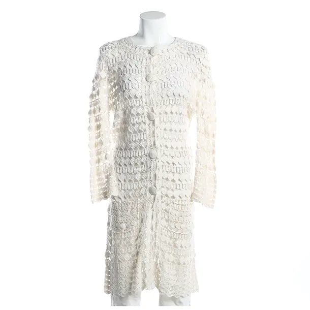 Cardigan, in Cream, Silk, Allude