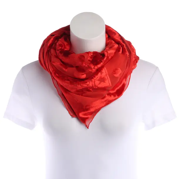 Shawl, in Light Red, Viscose, Escada