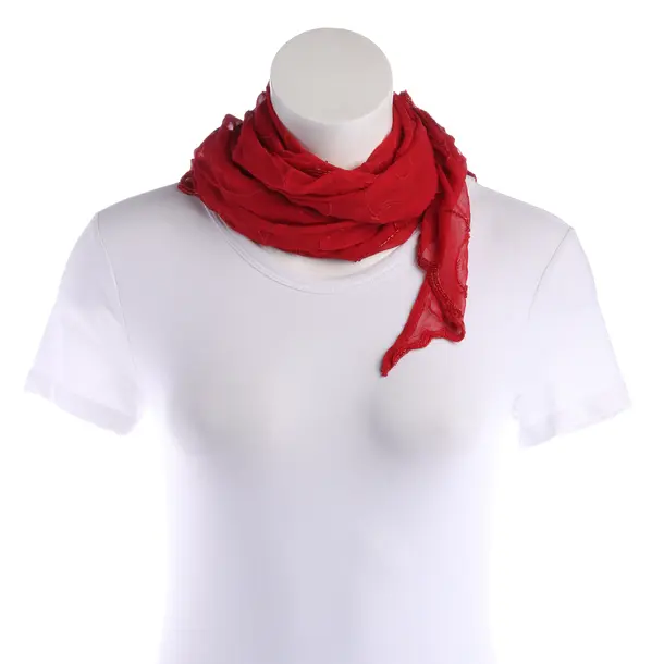 Tuch, in Rot, Seide, Escada